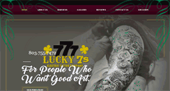 Desktop Screenshot of luckysevens.net